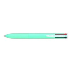 Penna a sfera retrattile Pilot Super Grip G4 - 4 colori - Punta da 1,0 mm - Corsa da 0,27 mm - Corpo azzurro 12pz 12pz