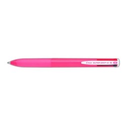 Penna a sfera retrattile Pilot Super Grip G4 - 4 colori - Punta da 1,0 mm - Corsa da 0,27 mm - Corpo rosa 12pz 12pz