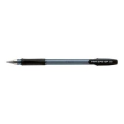 Penna a sfera Pilot BPS-GP - Ricaricabile - Punta media da 1 mm - Tratto 0,25 mm - Colore nero 12pz 12pz