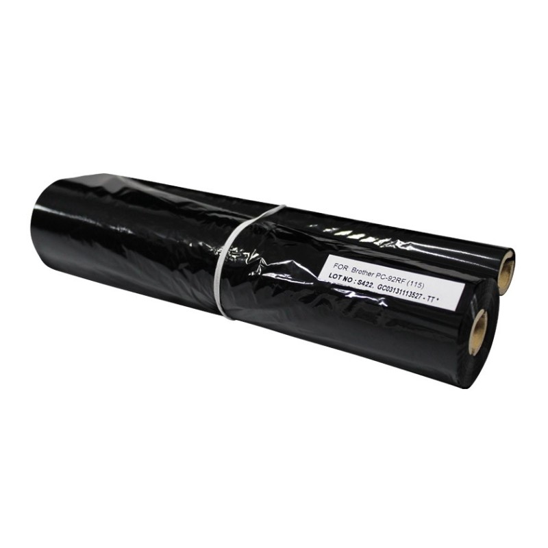 Rotolo per trasferimento termico generico Brother PC92RF - 1 rotolo Rotolo per trasferimento termico generico Brother PC92RF - 1 rotolo