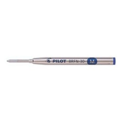 Pilot Recambio Metalico para Boligrafos Ageless, Custom Urushi, Grance, Raiz y Heritage 91 - Punta Media 1.00mm - Color Azul