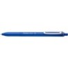 Penna a sfera retrattile Pentel iZee - Punta da 0,7 mm - Corsa da 0,35 mm - Clip in metallo - Colore blu 12pz 12pz