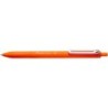 Penna a sfera retrattile Pentel iZee - Punta da 0,7 mm - Corsa da 0,35 mm - Clip in metallo - Colore arancione 12pz 12pz