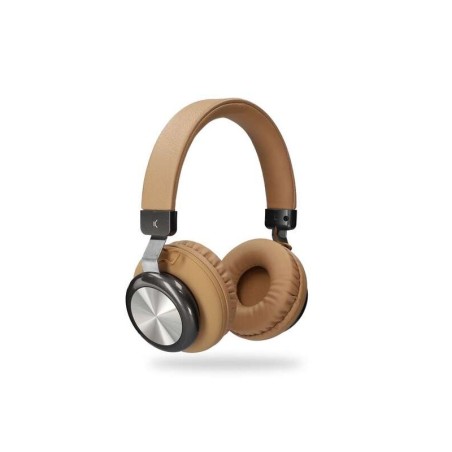 Cuffie wireless Ksix Retro2 ENC - Colore marrone