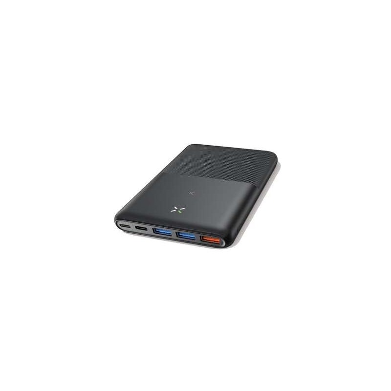Ksix Bateria Externa/Power Bank 20000mAh 22.5W - Ultrafina - Tecnologia PD - Carga Simultanea - 3x USB-A , 1x USB-C Ksix Bateria Externa/Power Bank 20000mAh 22.5W - Ultrafina - Tecnologia PD - Carga Simultanea - 3x USB-A , 1x USB-C