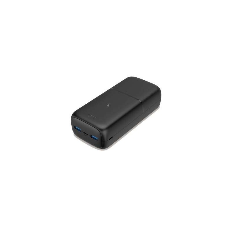 Batteria esterna/Power Bank Ksix Supra 30000mAh 20W PD - Ricarica simultanea - 2x USB-A, 1x USB-C Batteria esterna/Power Bank Ksix Supra 30000mAh 20W PD - Ricarica simultanea - 2x USB-A, 1x USB-C