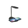 Lampada caricabatterie wireless Ksix 15W + cavo USB-A Micro-USB - Colore nero