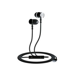 Cuffie e microfono cablati USB-C Ksix - Nero