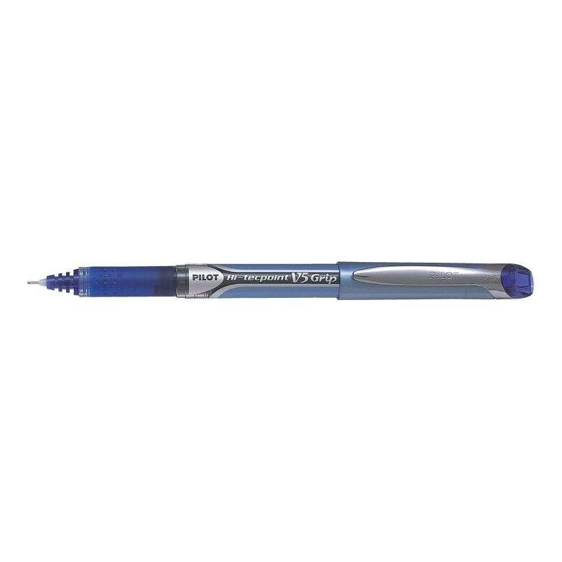 Pilot Boligrafo de Tinta Liquida Hi-Tecpoint V5 Grip - Punta Fina de Aguja 0.5mm - Trazo 0.3mm - Color Azul Pilot Boligrafo de Tinta Liquida Hi-Tecpoint V5 Grip - Punta Fina de Aguja 0.5mm - Trazo 0.3mm - Color Azul