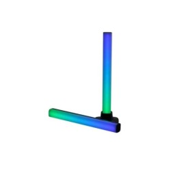 Ksix 2 Barre Luminose SmartLED RGBIC 35lm - Bluetooth, WiFi - Compatibile con Assistenti Vocali
