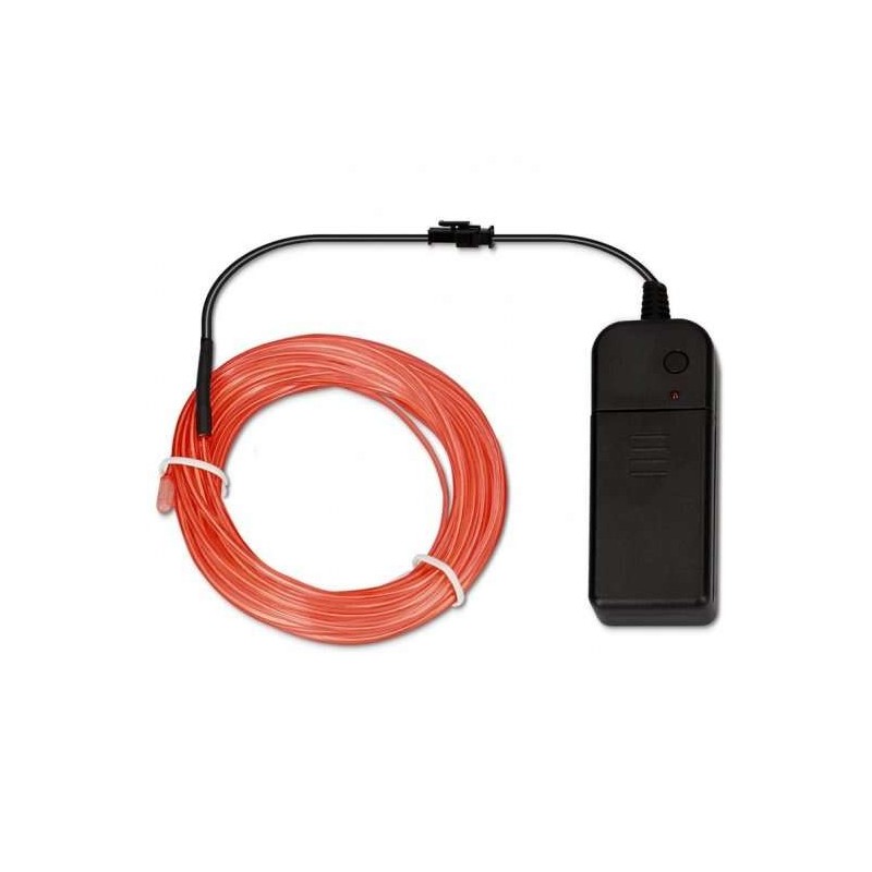 Striscia LED al neon Ksix - Tagliabile - 3 modalità di illuminazione - Lunghezza 5 m - Colore rosso Striscia LED al neon Ksix - Tagliabile - 3 modalità di illuminazione - Lunghezza 5 m - Colore rosso