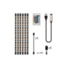 Ksix 6 Strisce LED RGB per TV 53 cm - 16 Colori RGB - 4 Modalità Dinamiche - Telecomando