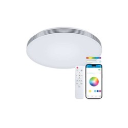 Ksix Boreal Smartled Soffitto RGBIC - Controllo APP - 72W - 38.5cm
