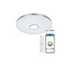 Ksix Aura Smartled Altoparlante da soffitto RGBIC - 90W - 49cm