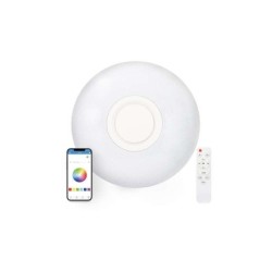 Altoparlante LED Rainbow da soffitto Ksix - RGB - 30W - 40cm