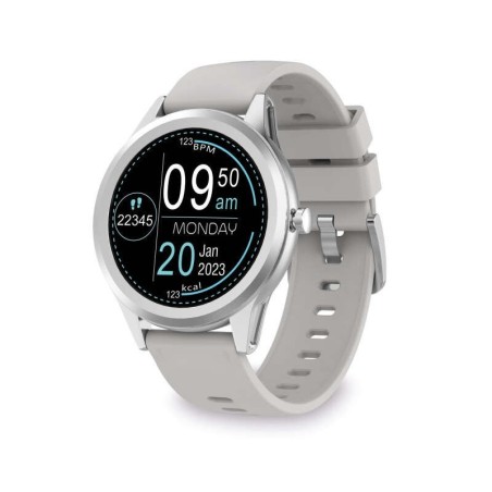 Smartwatch Ksix Globe Schermo 1.28" - Bluetooth 5.0 BLE - Autonomia fino a 7 giorni - Resistenza all'Acqua IP67 - Colore Si