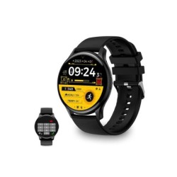 Ksix Smartwatch Core Amoled - Control Ritmo Cardiaco - Control de Sueño - Color Negro