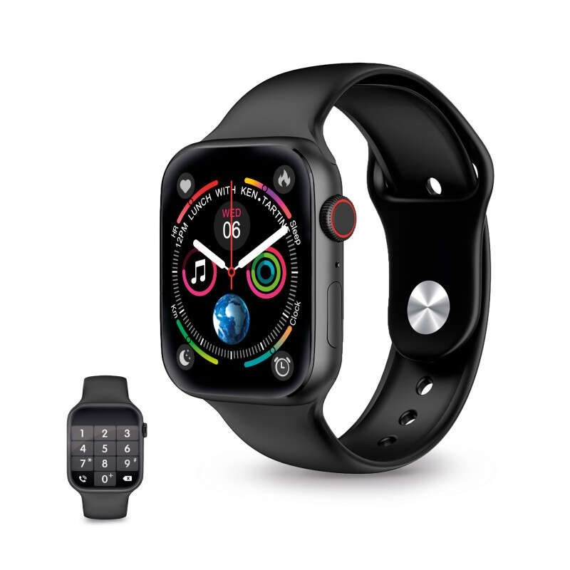Ksix Urban 4 Reloj Smartwatch Pantalla 2.15" - Bluetooth 5.0 + BLE 3.0 - Autonomia hasta 5 dias - Resistencia al Agua IP68