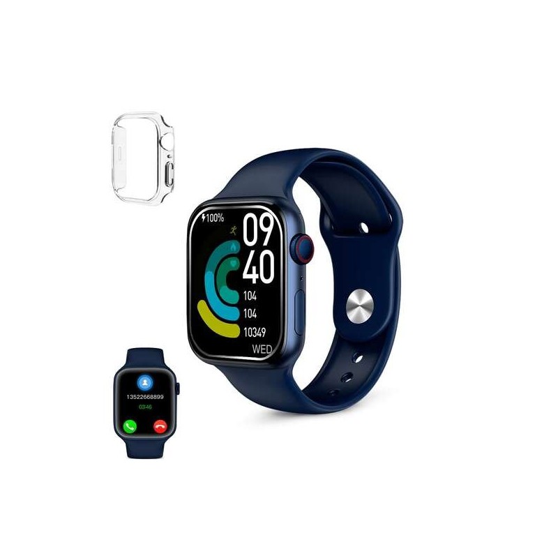 Ksix Smartwatch Urban 4 Mini - Ritmo Cardiaco - Control de Sueño - Color Azul Ksix Smartwatch Urban 4 Mini - Ritmo Cardiaco - Control de Sueño - Color Azul