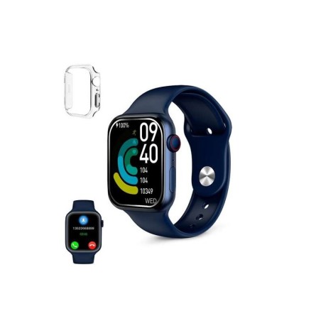 Ksix Smartwatch Urban 4 Mini - Ritmo Cardiaco - Control de Sueño - Color Azul