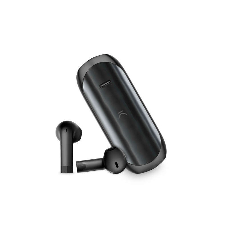 Ksix Halley Auriculares Inalambricos con Microfono Bluetooth 5.1 - Autonomia hasta 4h - Control Tactil - Estuche de Carga Ksix Halley Auriculares Inalambricos con Microfono Bluetooth 5.1 - Autonomia hasta 4h - Control Tactil - Estuche de Carga