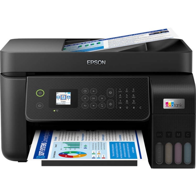 Stampante multifunzione a colori Epson EcoTank ET4800 WiFi 33 ppm Stampante multifunzione a colori Epson EcoTank ET4800 WiFi 33 ppm