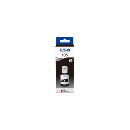 Bottiglia di inchiostro pigmentato originale Epson 105 nero - C13T00Q140
