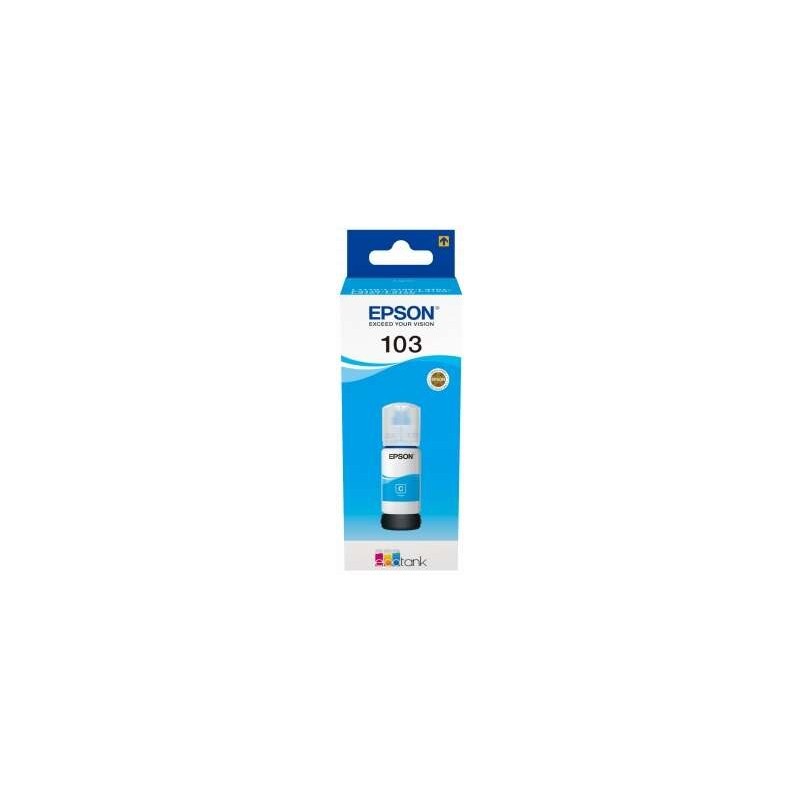 Epson 103 Cyan Botella de Tinta Original - C13T00S24A10 Epson 103 Cyan Botella de Tinta Original - C13T00S24A10