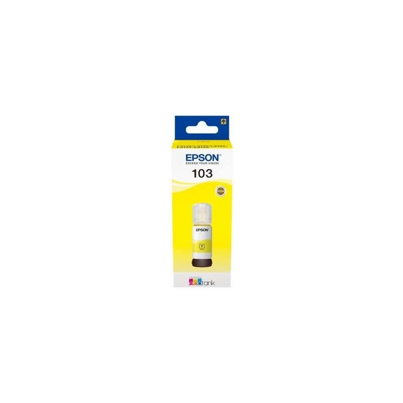 Bottiglia d'inchiostro originale Epson 103 gialla - C13T00S44A10 Bottiglia d'inchiostro originale Epson 103 gialla - C13T00S44A10