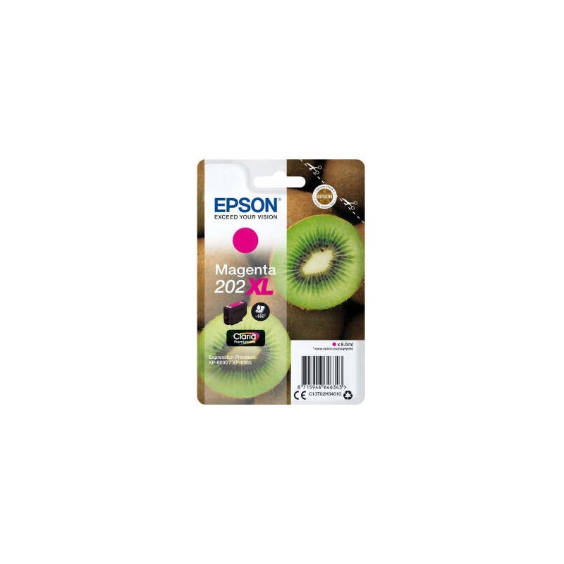 Cartuccia d'inchiostro originale Epson 202XL magenta - C13T02H34010 Cartuccia d'inchiostro originale Epson 202XL magenta - C13T02H34010