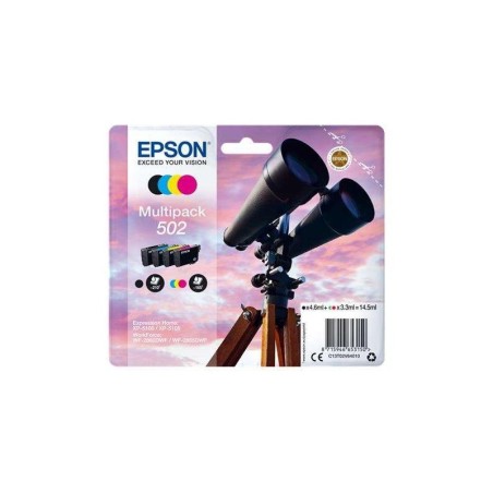 Confezione da 4 cartucce d'inchiostro originali Epson 502 - C13T02V64010