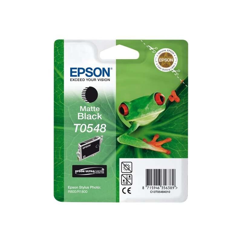 Cartuccia d'inchiostro originale Epson T0548 nero opaco - C13T05484010