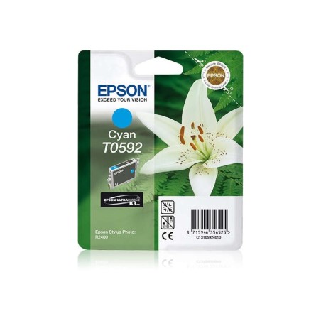 Epson T0592 Cyan Cartucho de Tinta Original - C13T05924010