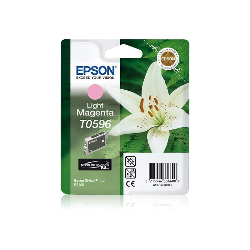 Cartuccia d'inchiostro originale Epson T0596 Magenta Light - C13T05964010