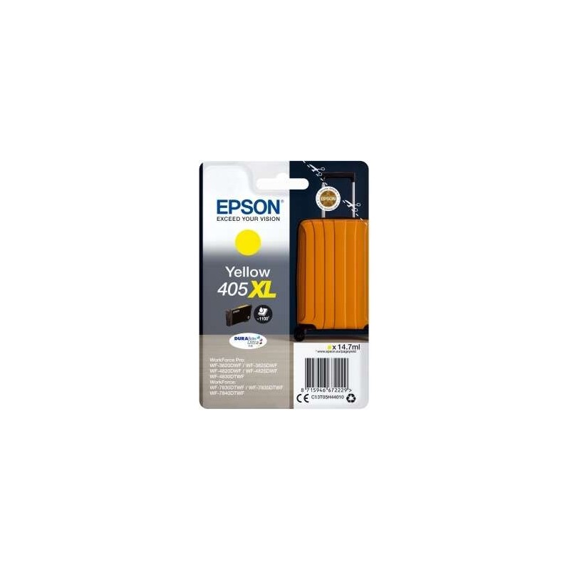 Cartuccia d'inchiostro originale gialla Epson 405XL - C13T05H44010 Cartuccia d'inchiostro originale gialla Epson 405XL - C13T05H44010