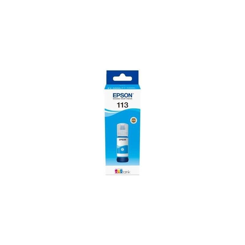 Bottiglia di inchiostro pigmentato originale Epson 113 ciano - C13T06B240 Bottiglia di inchiostro pigmentato originale Epson 113 ciano - C13T06B240