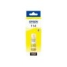 Bottiglia di inchiostro pigmentato originale Epson 114 giallo - C13T07B440