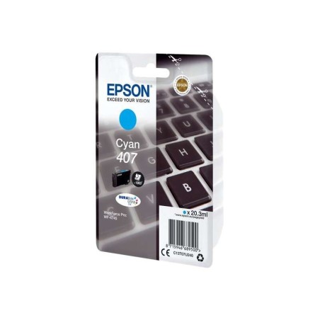 Cartuccia d'inchiostro originale Epson 407 ciano - C13T07U240