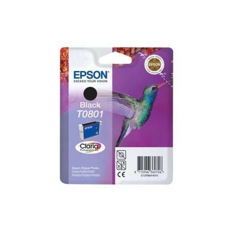 Cartuccia d'inchiostro originale nera Epson T0801 - C13T08014011