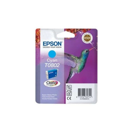 Cartuccia d'inchiostro originale Epson T0802 ciano - C13T08024011