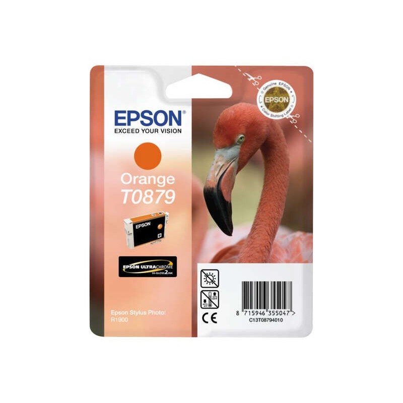 Cartuccia d'inchiostro originale Epson T0879 arancione - C13T08794010