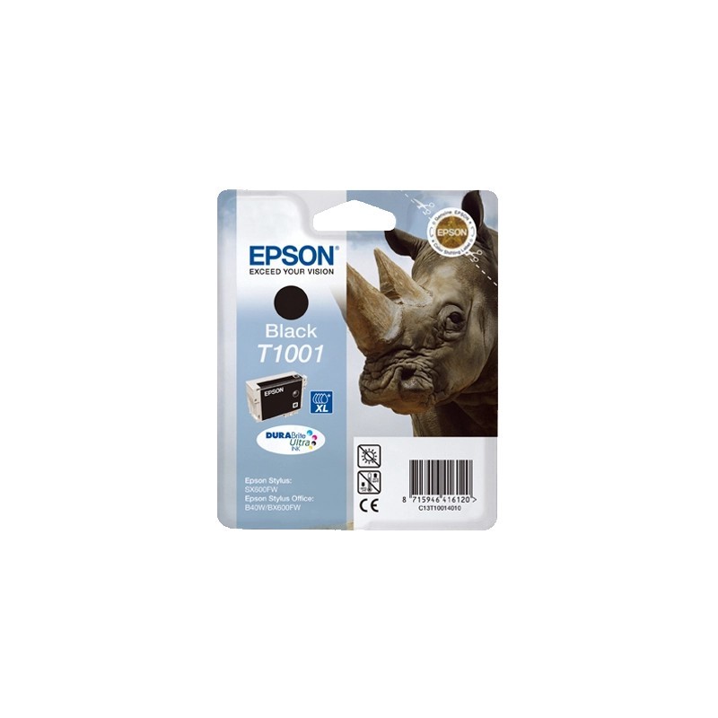 Cartuccia d'inchiostro originale nera Epson T1001 - C13T10014010 Cartuccia d'inchiostro originale nera Epson T1001 - C13T10014010
