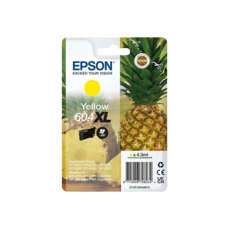 Cartuccia d'inchiostro originale gialla Epson 604XL - C13T10H44010