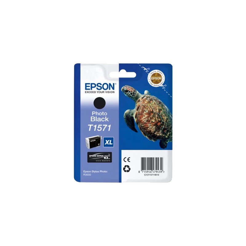Epson T1571 Negro Photo Cartucho de Tinta Original - C13T15714010