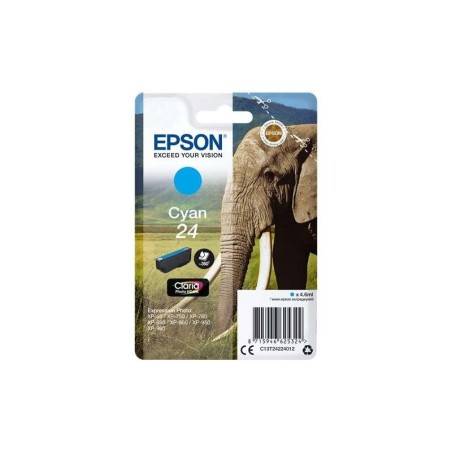 Cartuccia d'inchiostro originale Epson T2422 (24) ciano - C13T24224012