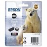 Cartuccia d'inchiostro originale fotografica nera Epson T2611 (26) - C13T26114012
