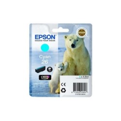 Cartuccia d'inchiostro originale Epson T2612 (26) ciano - C13T26124012