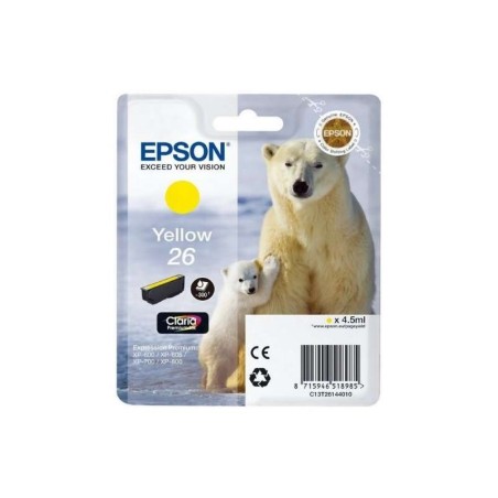 Cartuccia d'inchiostro originale gialla Epson T2614 (26) - C13T26144012