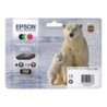 Epson T2636 (26XL) Confezione da 4 cartucce d'inchiostro originali - C13T26364010