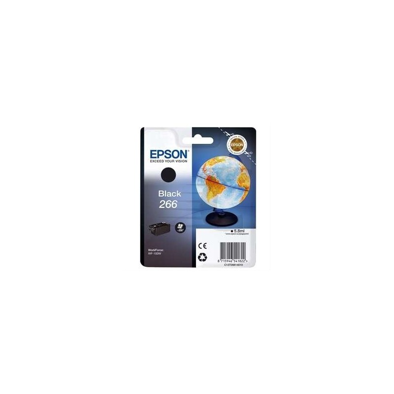 Cartuccia d'inchiostro originale nera Epson T266 - C13T26614010